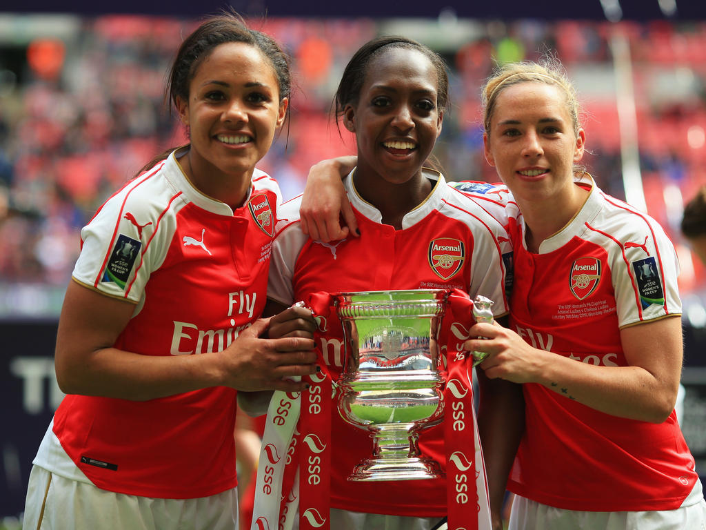 Football » News » Arsenal win women's FA Cup final in front of record crowd