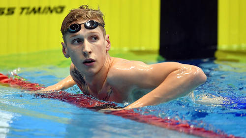 Schwimmen Weltmeisterpaar Wellbrock und Köhler genau im OlympiaPlan