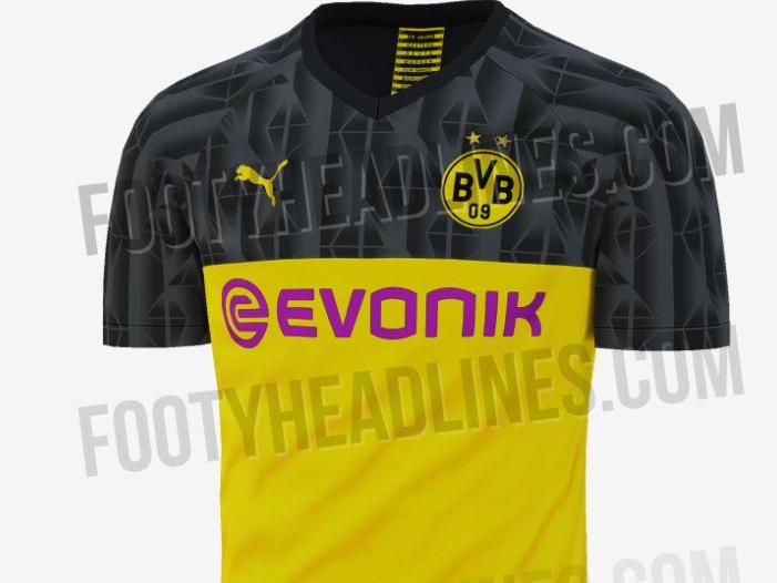 Diashow Königsblau, Rot, viel Gelb BVBTrikots im Wandel der Zeit