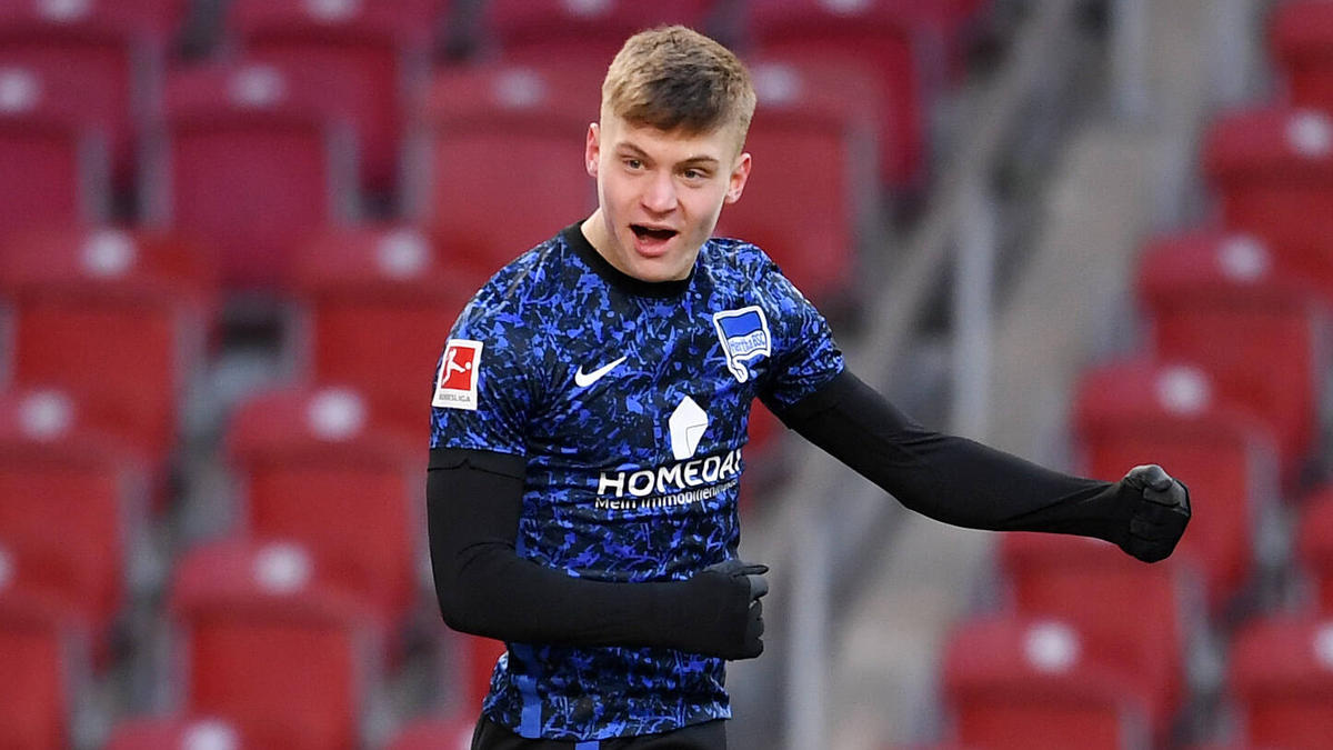 Berlin statt FC Bayern Luca Netz soll HerthaGesicht werden