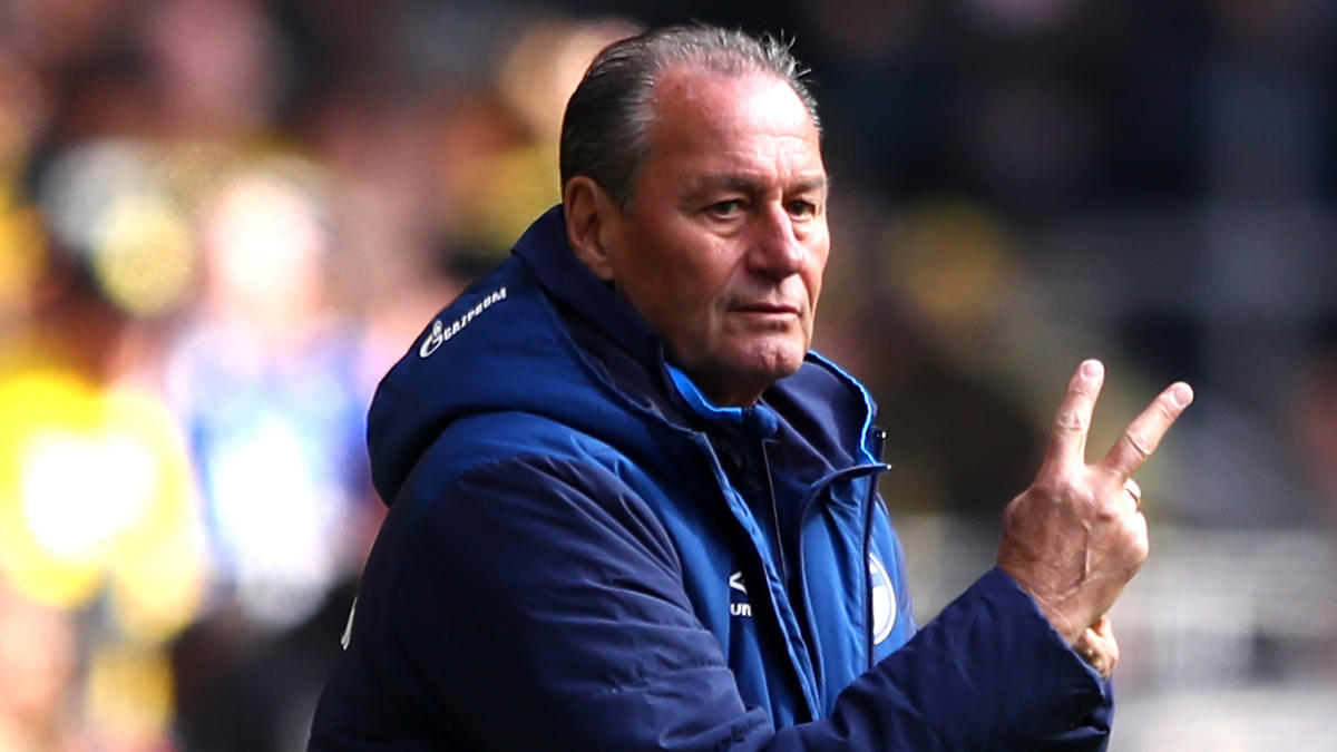 FC Schalke 04 So lief die PK mit Huub Stevens vor dem Spiel gegen den