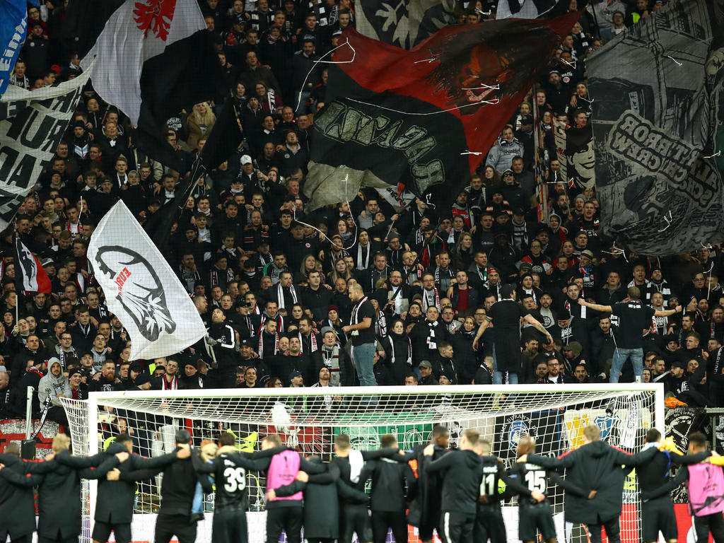 eintracht frankfurt europa league fans