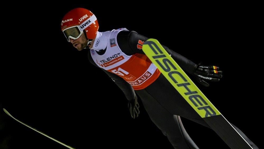 Skispringen Markus Eisenbichler in Klingenthal verbessert Karl