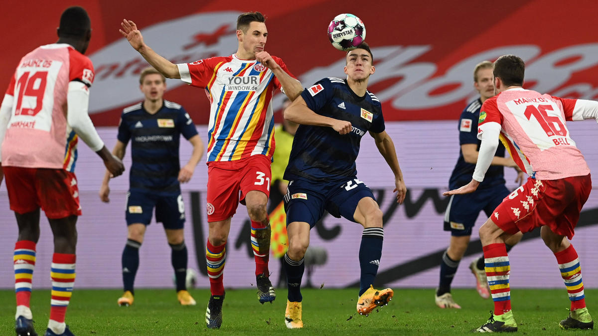 Wichtige Punkte im Abstiegskampf FSV Mainz 05 kocht Union Berlin ab