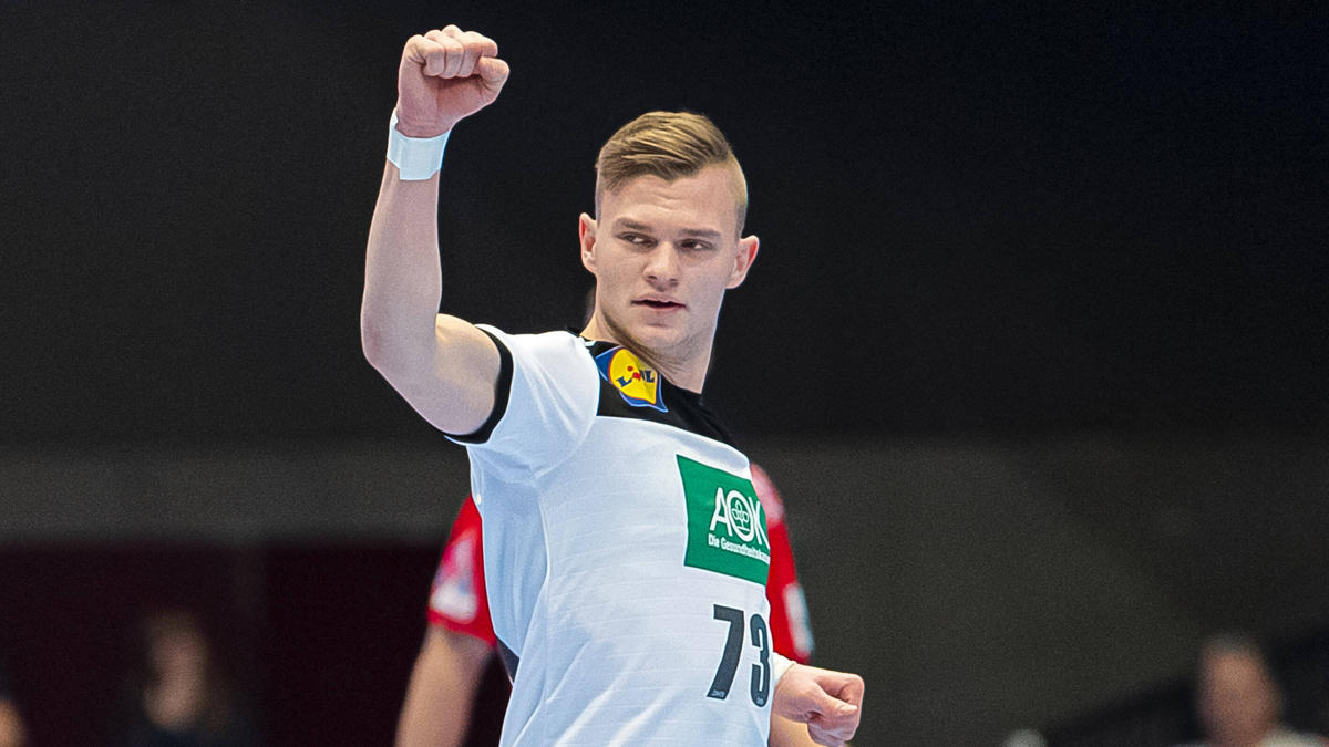 HandballEM Der Kleinste ist der Größte Kastening wie Speedy Gonzales