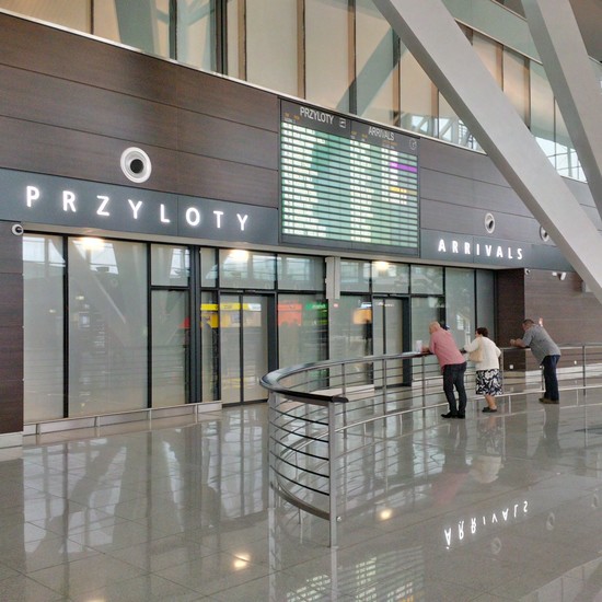 Gdansk Lech Walesa Airport Gdynia Arrival Gdynia