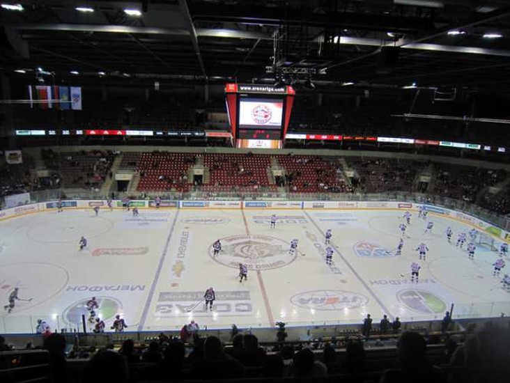 Hockey Dynamo Rīga vs. AK Bars Kazan Riga