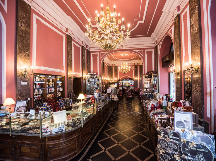 E. Wedel Chocolate Lounge Cafes Warsaw