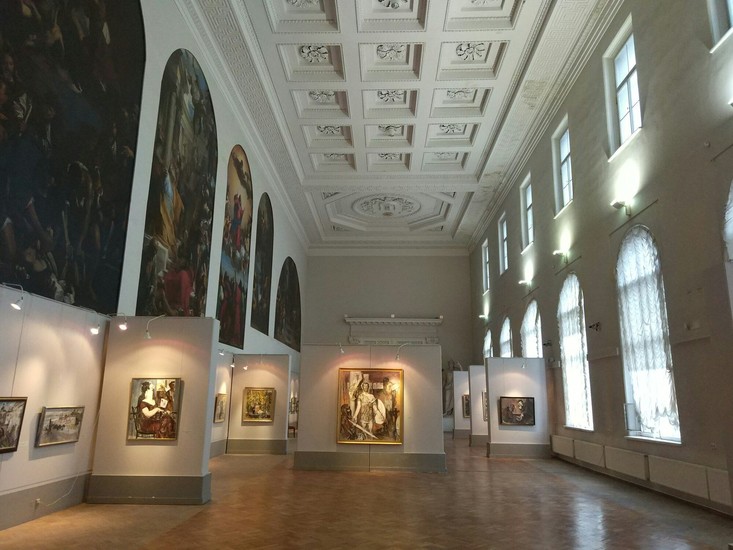 Russian Academy of Fine Arts Museum Sightseeing St.Petersburg