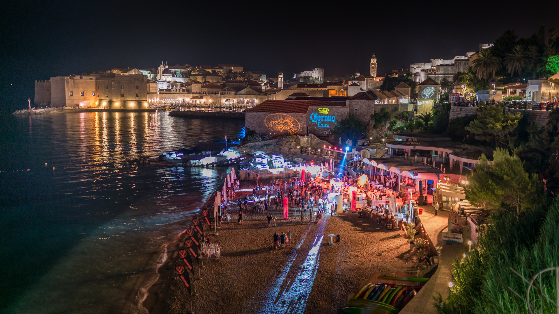 Banje Beach Night Club Nightlife Dubrovnik