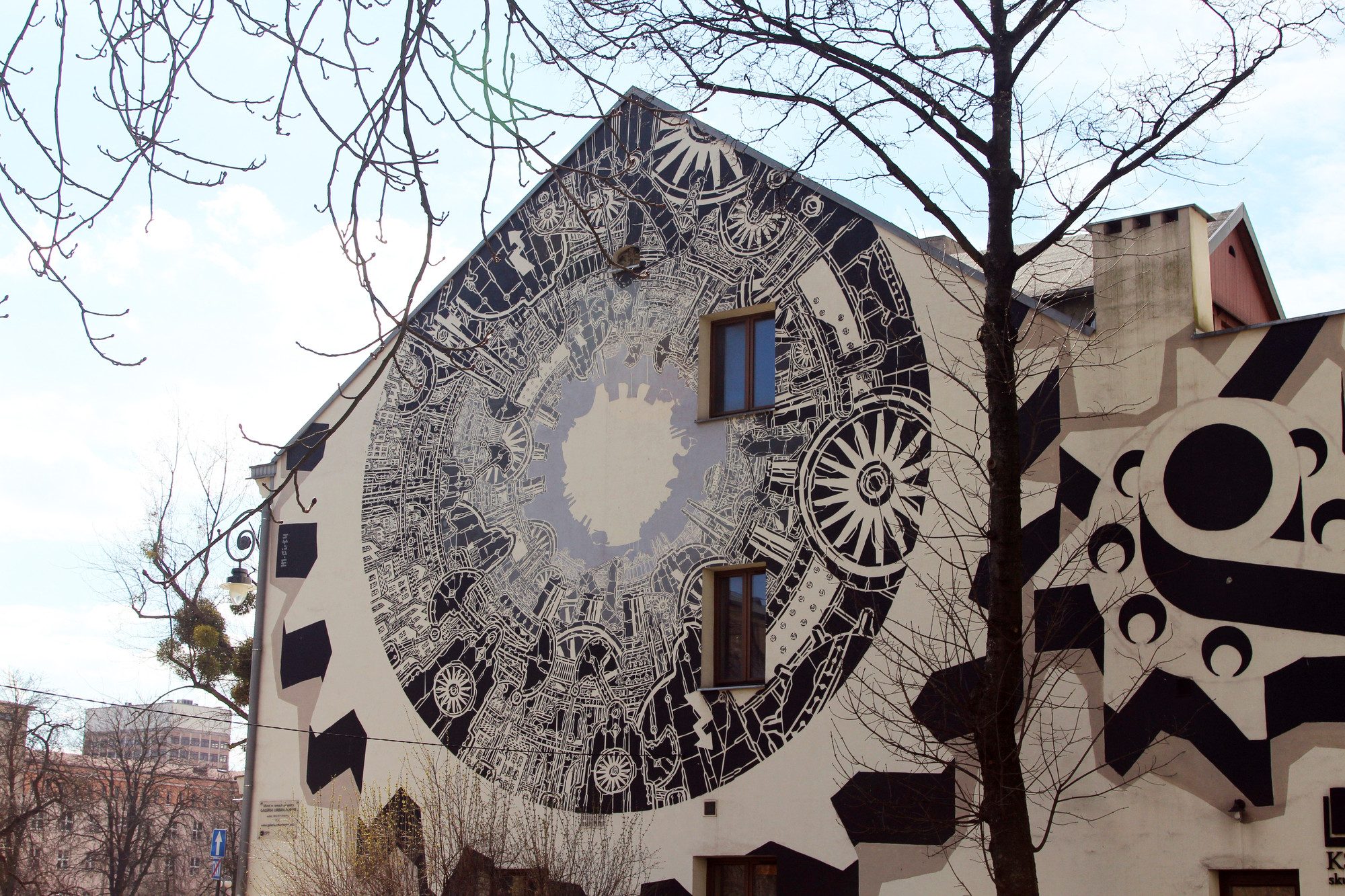 MCity Industrial Mural I Street Art Lodz