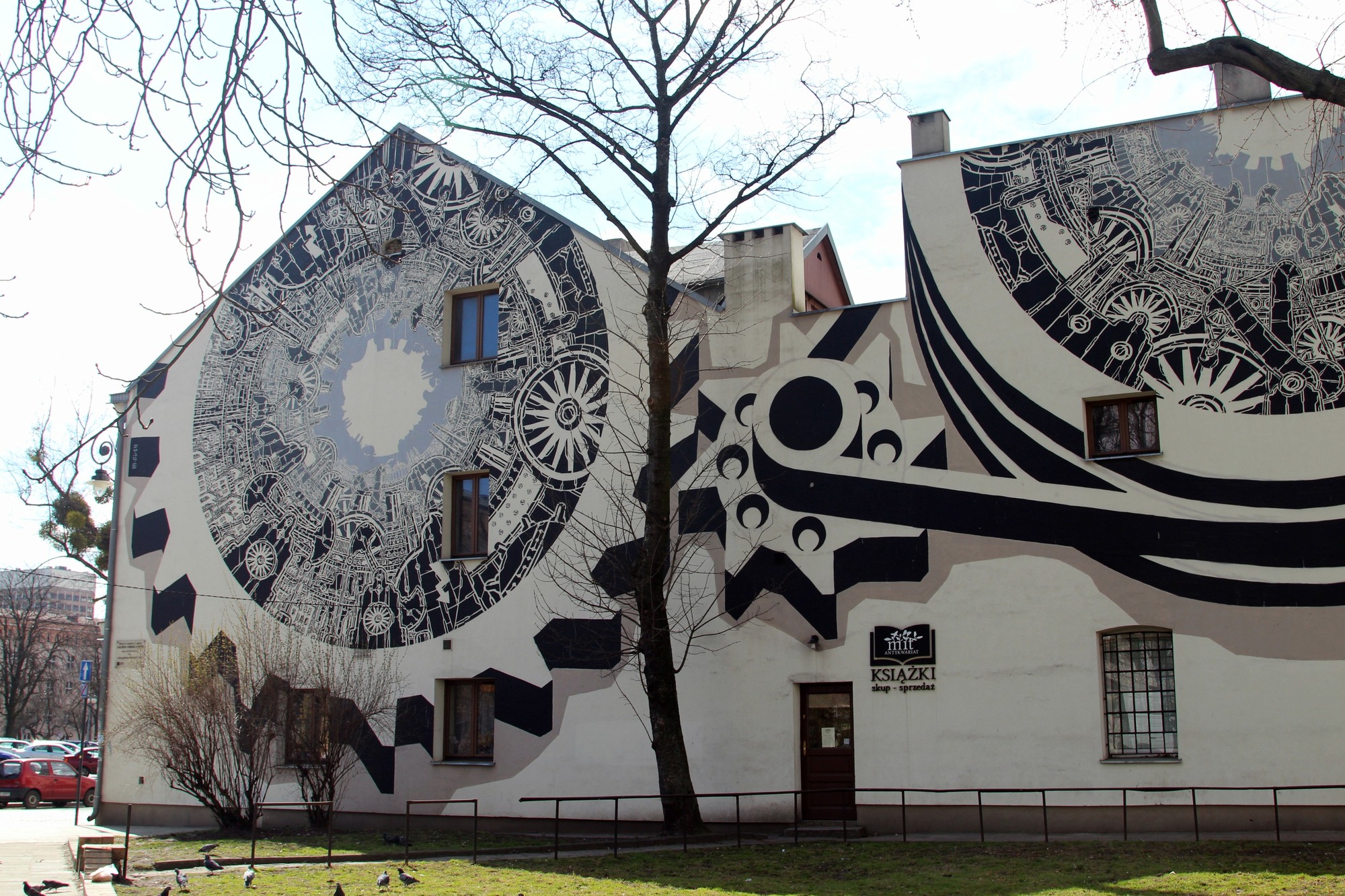 MCity Industrial Mural I Street Art Lodz