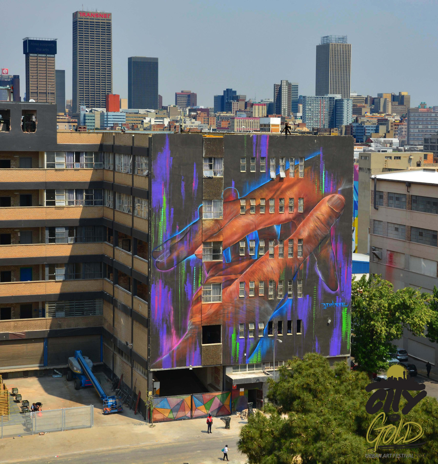 City of Gold Urban Art Festival Johannesburg