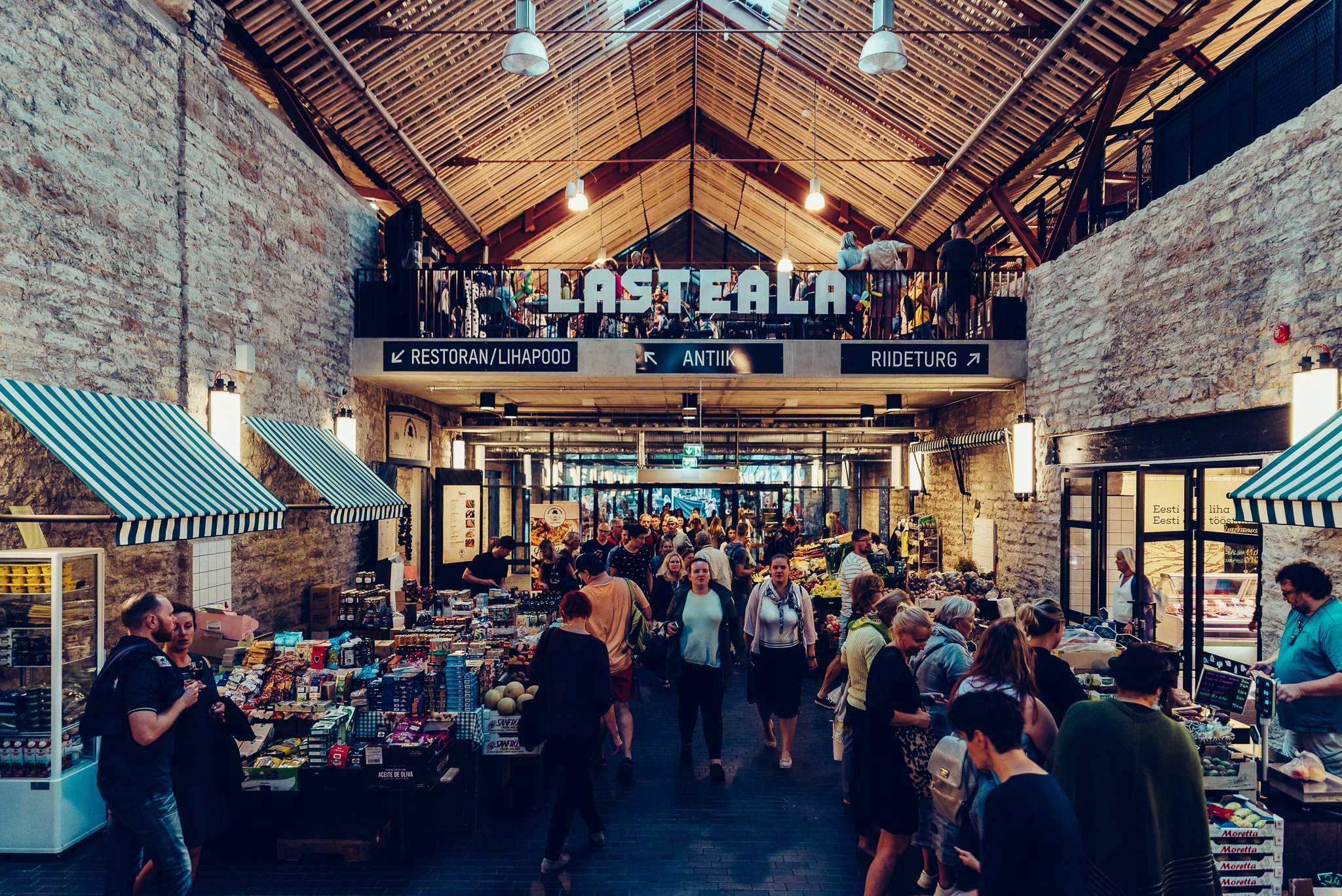 Balti jaam market Shopping Tallinn