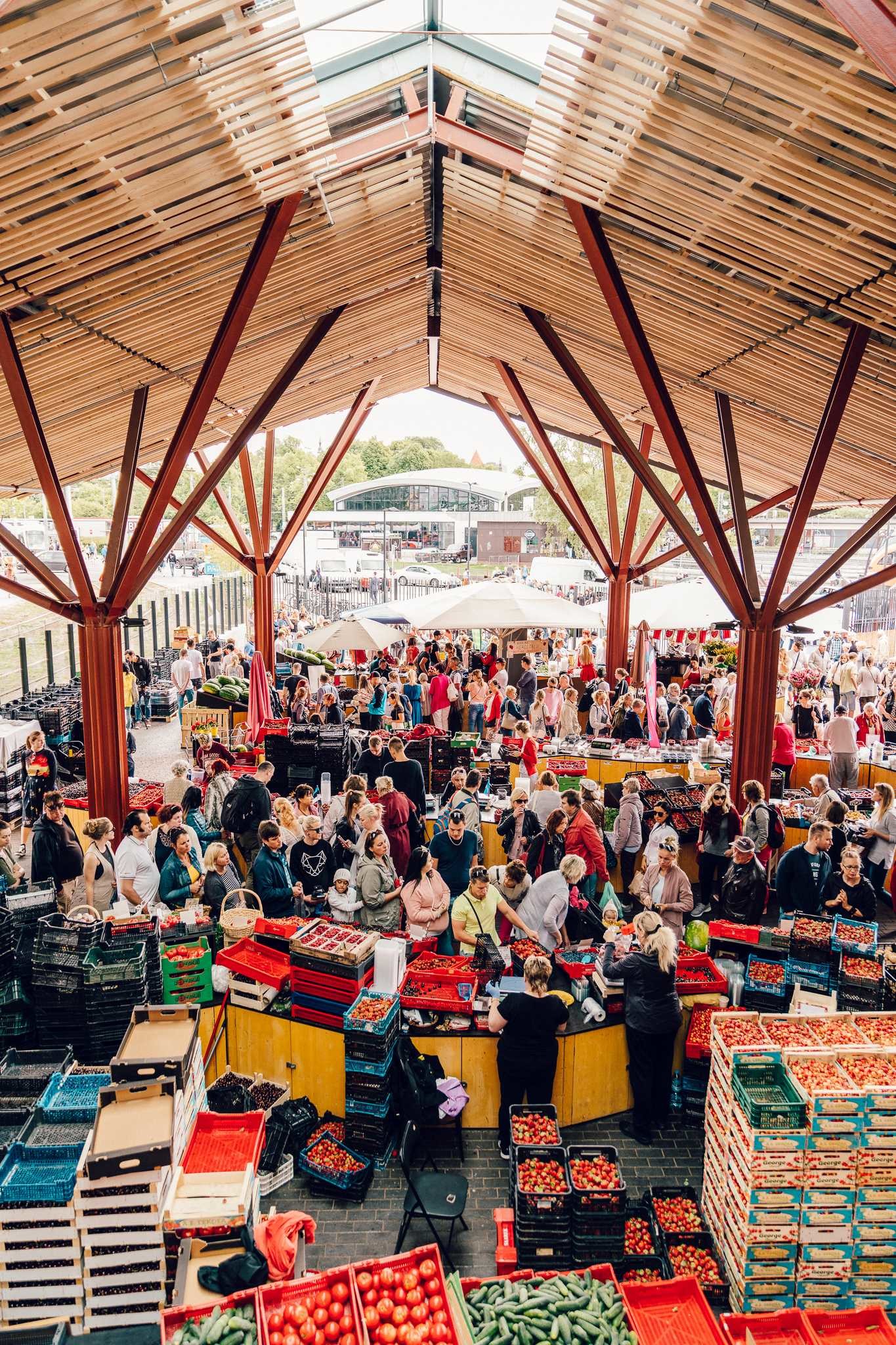 Balti jaam market Shopping Tallinn