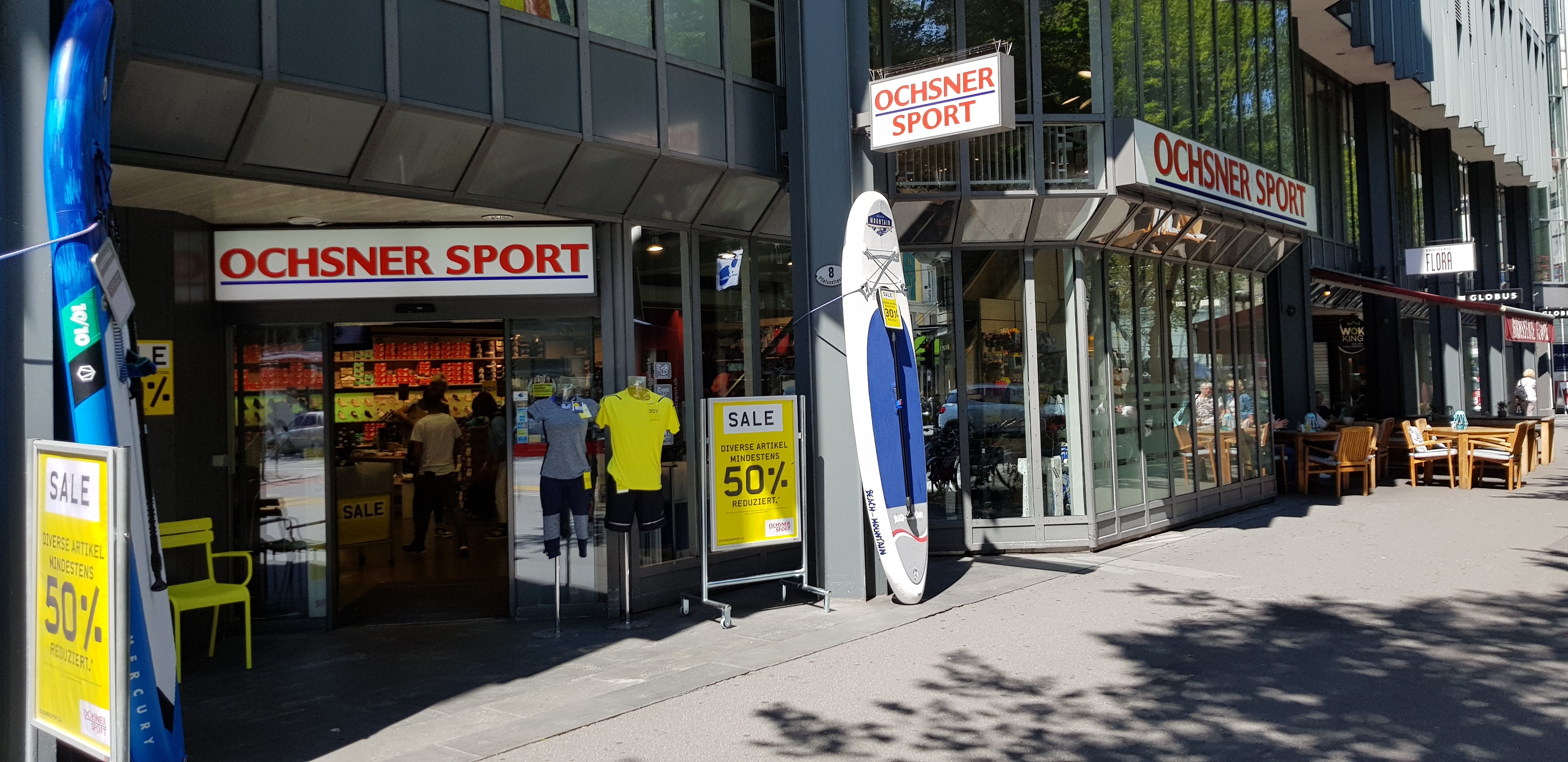 Ochsner Sport Shopping Lucerne