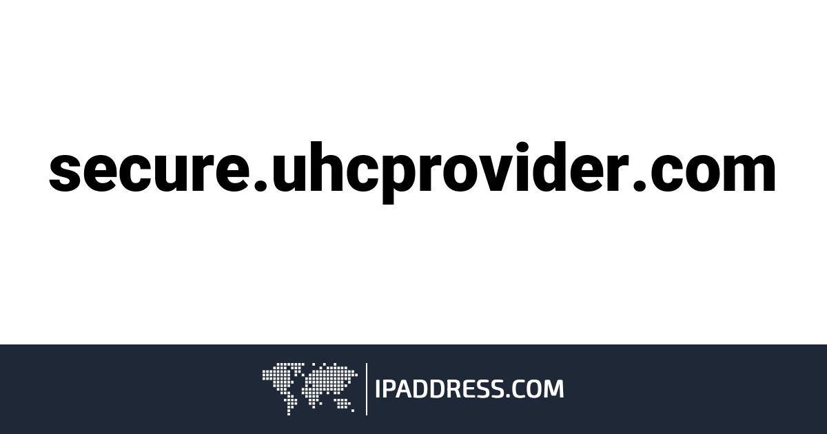 Website Information IP Address & Server Location