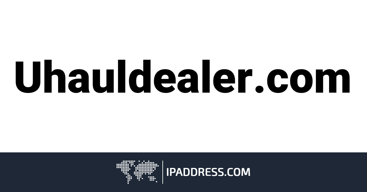 UHaul Dealer Network