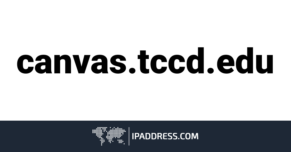 canvas.tccd.edu Sign in to your account