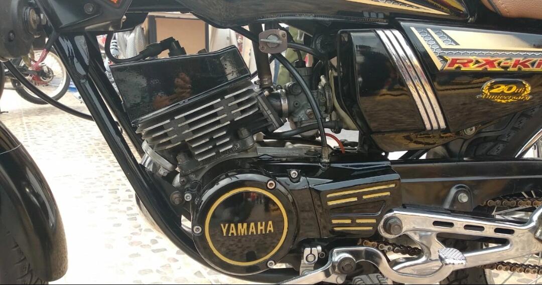 Ada Ya Maling Seperti Ini, Yamaha RX King Ini Jadi Korban Tapi Mesin