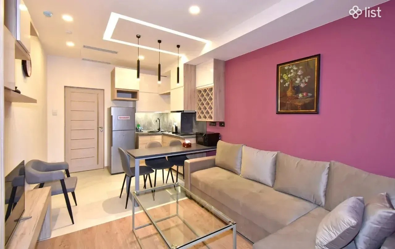 1 room apartment in a new building, Եզնիկ Կողբացու փողոց, 44 sq.m., 4/