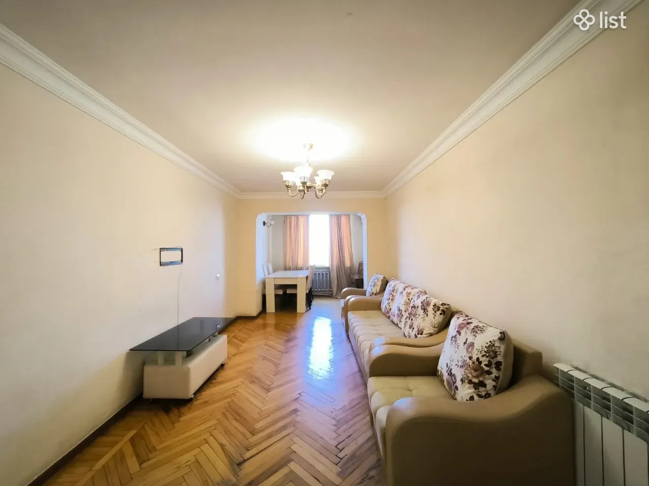 3 room apartment, Tigran Mets Avenue, 85 sq.m., euro renovation, stone