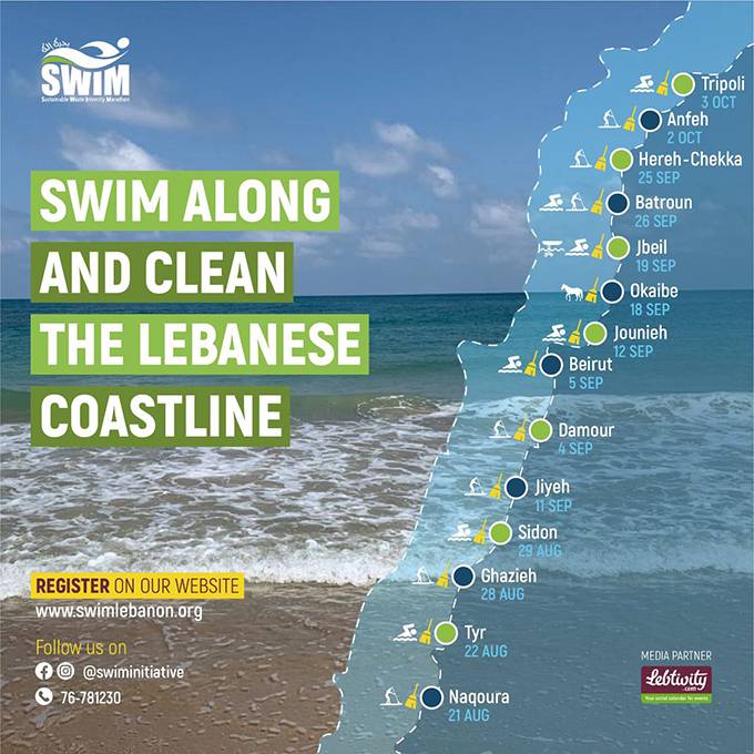 Malgré la crise, Swim Lebanon à la rescousse des plages du pays L