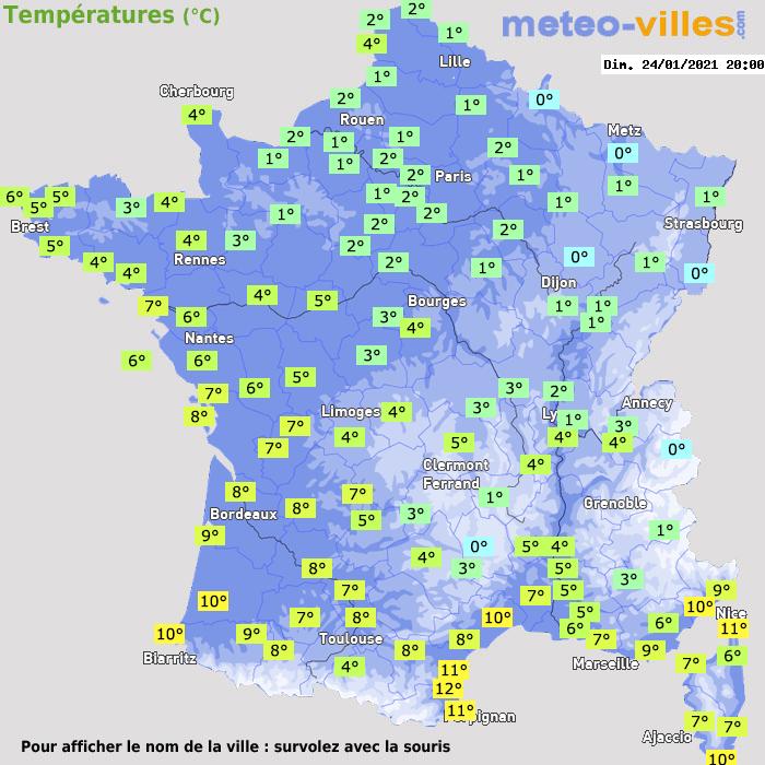 Météo SaintDiédesVosges, 88100, prévisions météo gratuite SaintDié