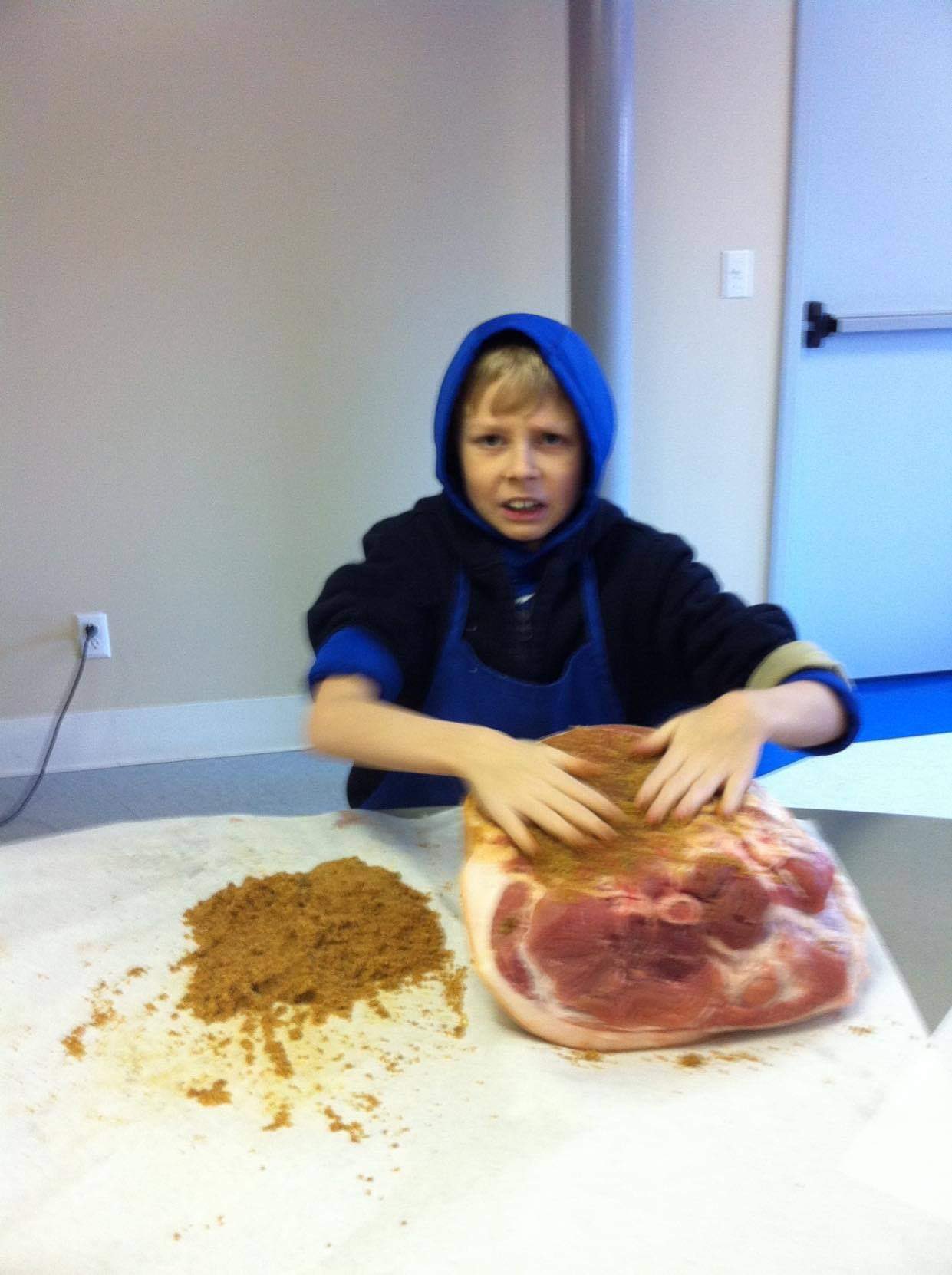 One time when I was 11 my grandma made me go to a ham curing class MLTSHP