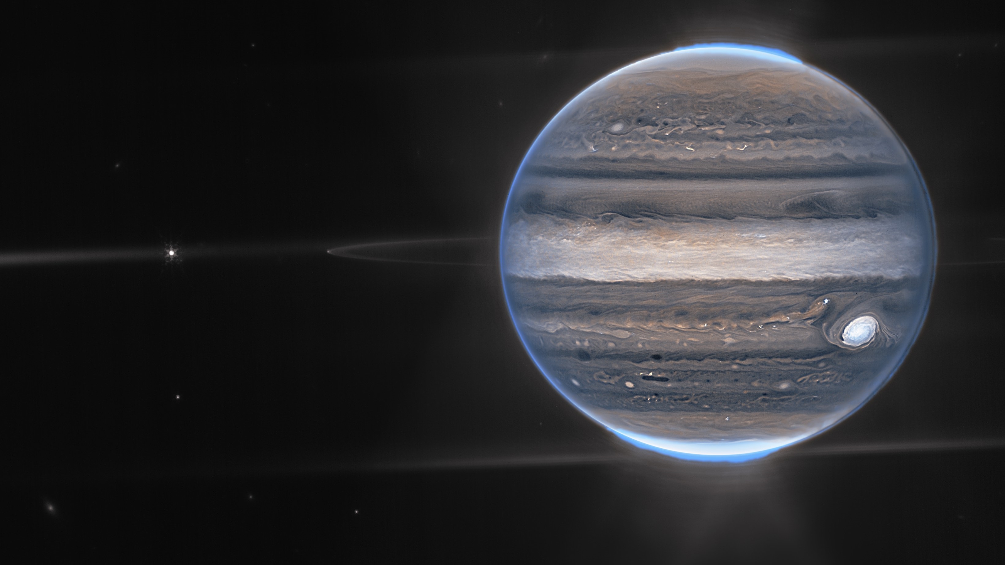 wallpaper Jupiter from JWST MLTSHP