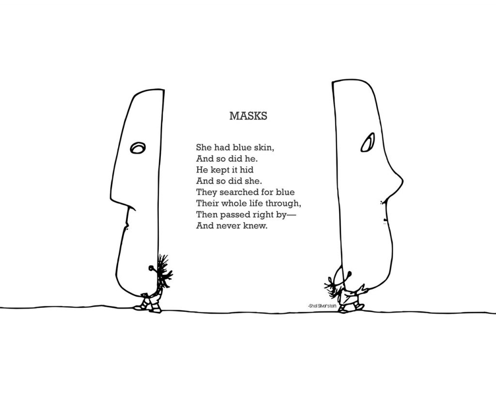Masks by Shel Silverstein MLTSHP