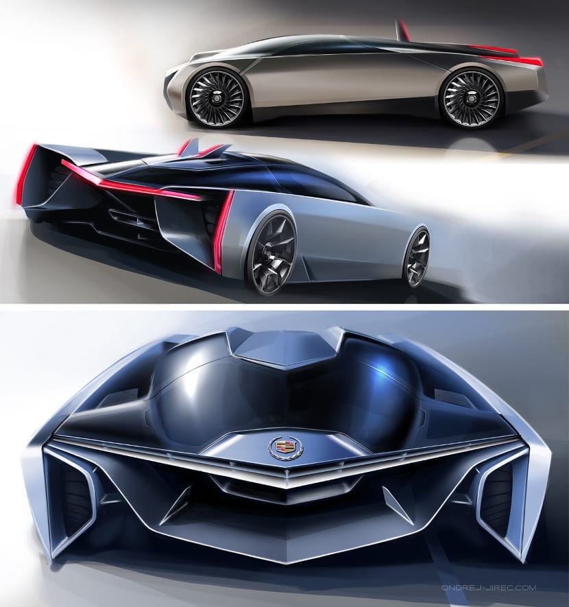 Student ontwerpt indrukwekkende concept cars voor Darth