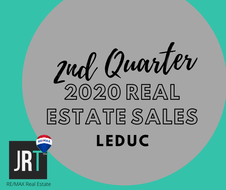2nd Quarter 2020 Real Estate Sales (Leduc) Jason Rustand Team