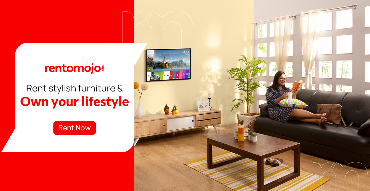 Rent Furniture & Appliances in Delhi Rentomojo