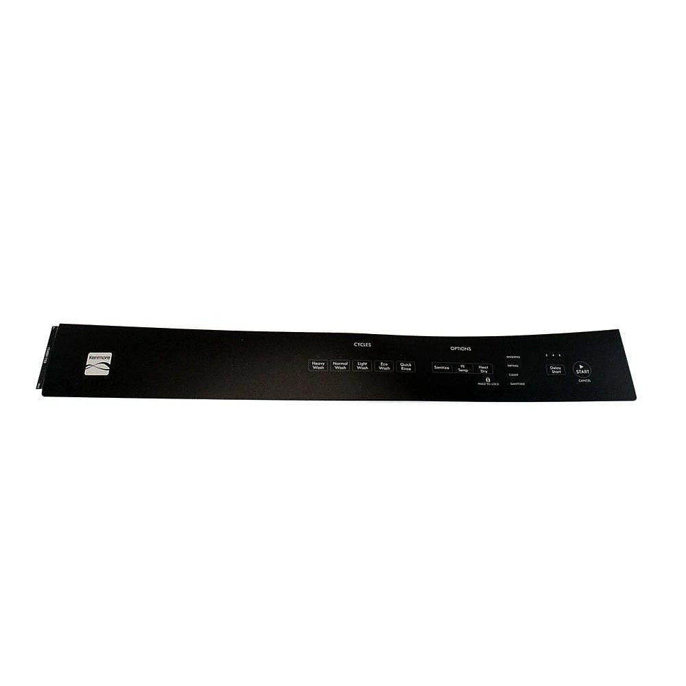 Dishwasher Control Panel Insert (Black) 154881103 parts Sears PartsDirect
