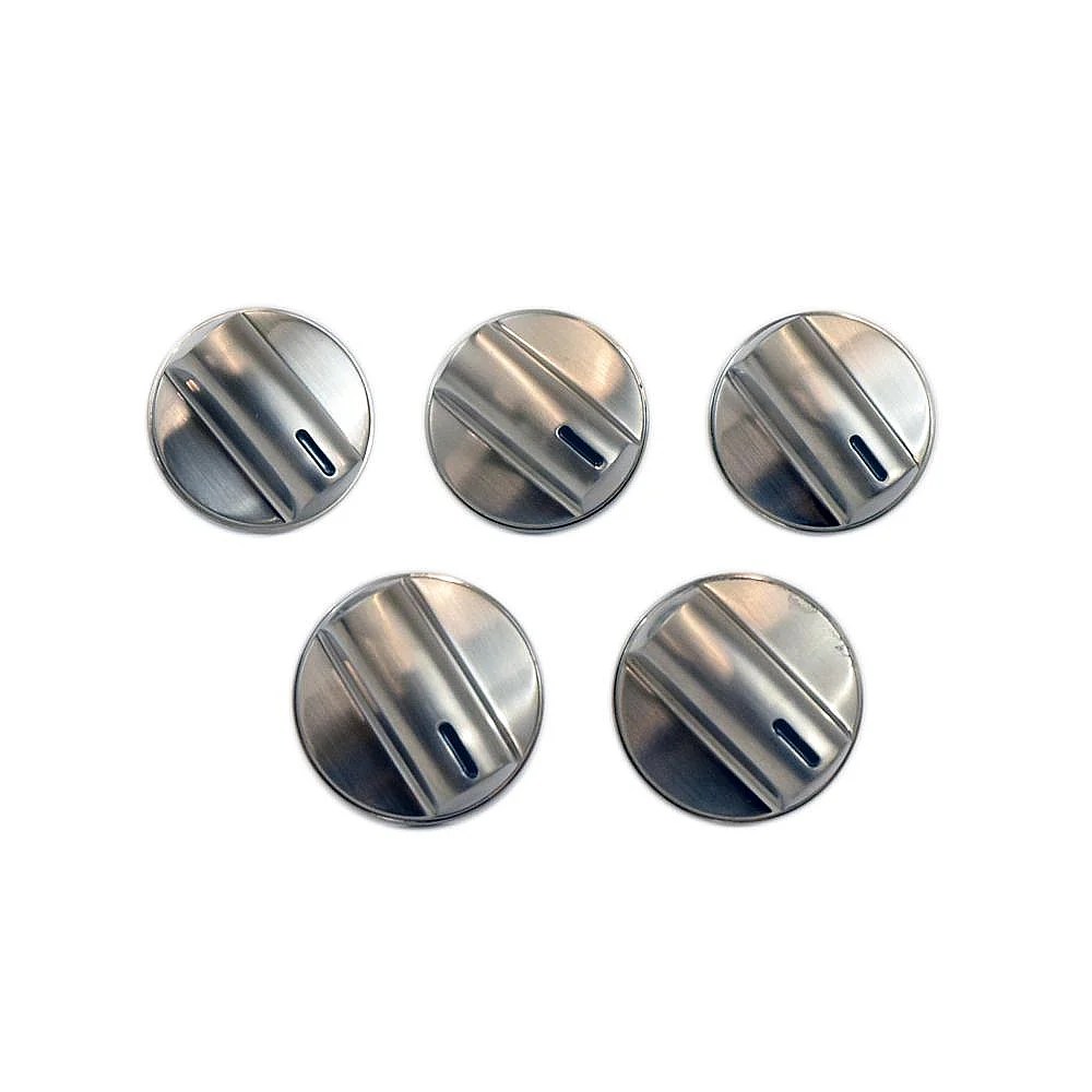 Cooktop Burner Knob Set, 5piece (replaces 00653119, 653119, 658161