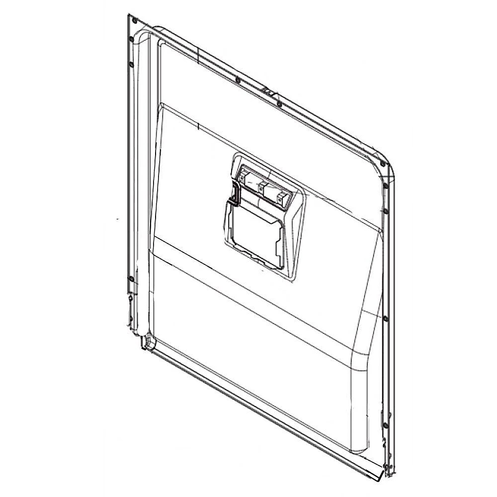 Dishwasher Door Inner Panel ADE73969701 parts Sears PartsDirect