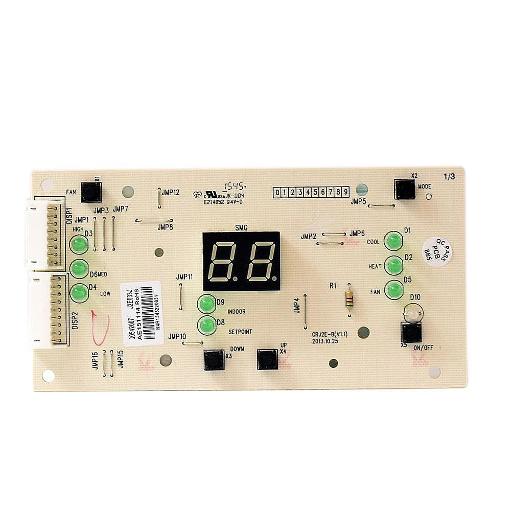 Room Air Conditioner Display Board 30542007 parts Sears PartsDirect