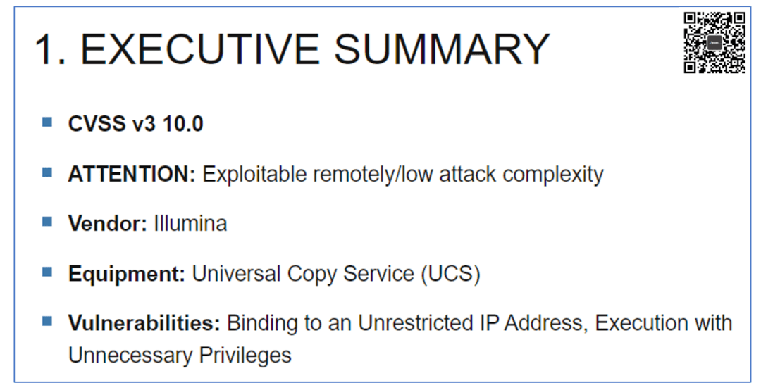 Illumina测序仪再次爆出安全漏洞，可能导致结果篡改、泄露 安全内参 决策者的网络安全知识库