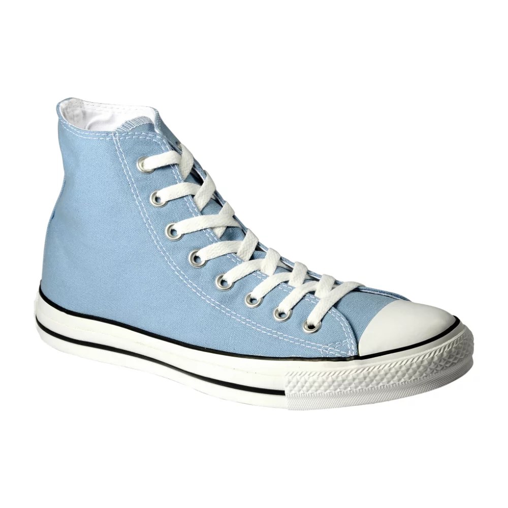 Blue High Tops Converse Cheap Basketball Shoes