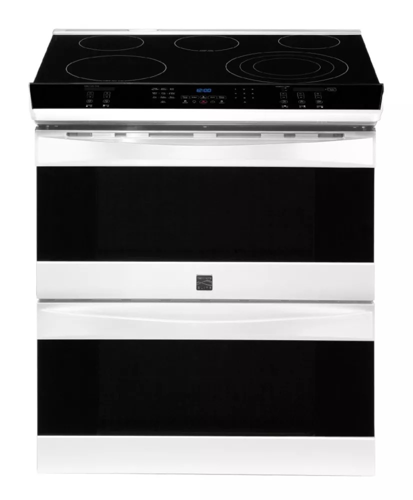 Kenmore Elite 32" SlideIn Electric Range w/ Double Convection Oven