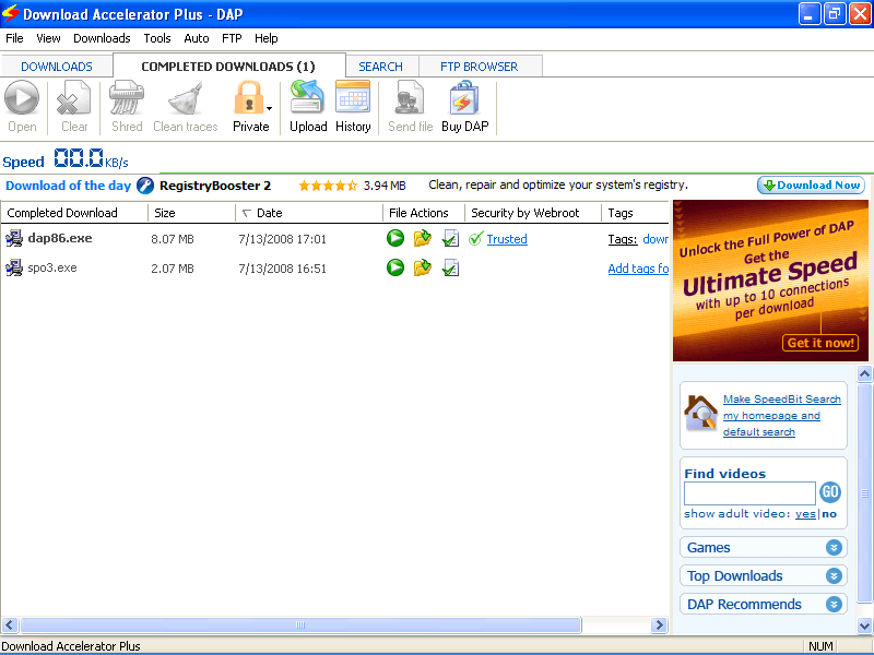 Download Accelerator Plus Premium latest version Get best Windows