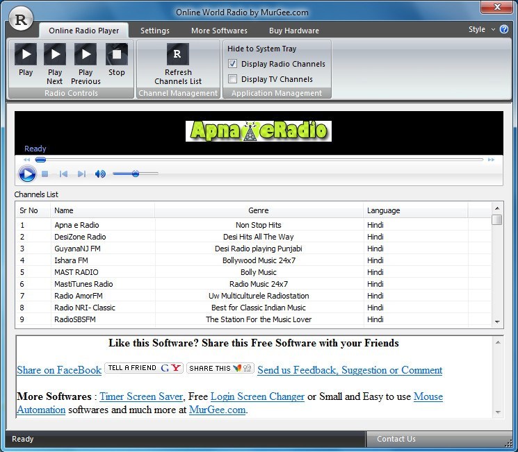 Online World Radio latest version Get best Windows software