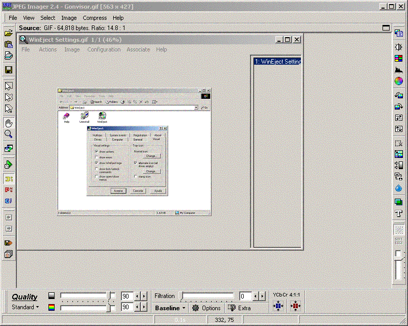JPEG Imager latest version Get best Windows software