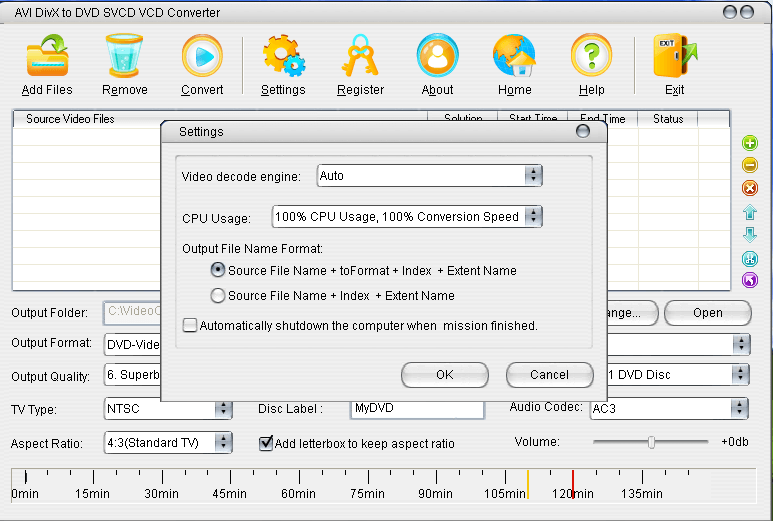 AVI DivX to DVD SVCD VCD Converter latest version Get best Windows