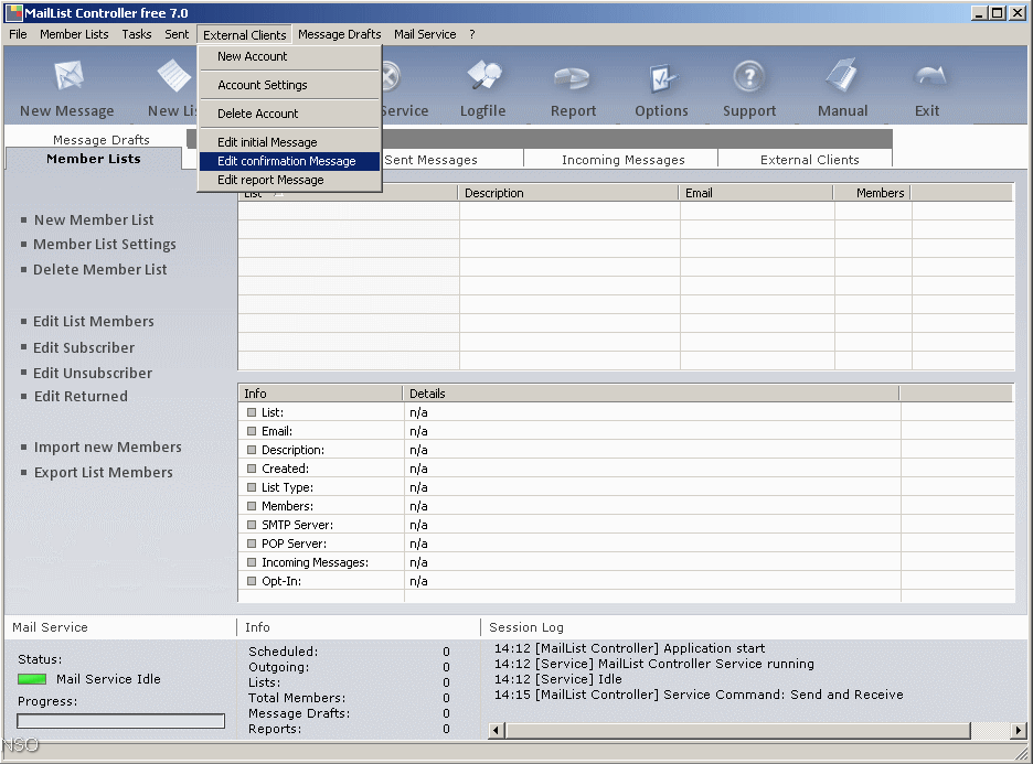 MailList Controller latest version Get best Windows software