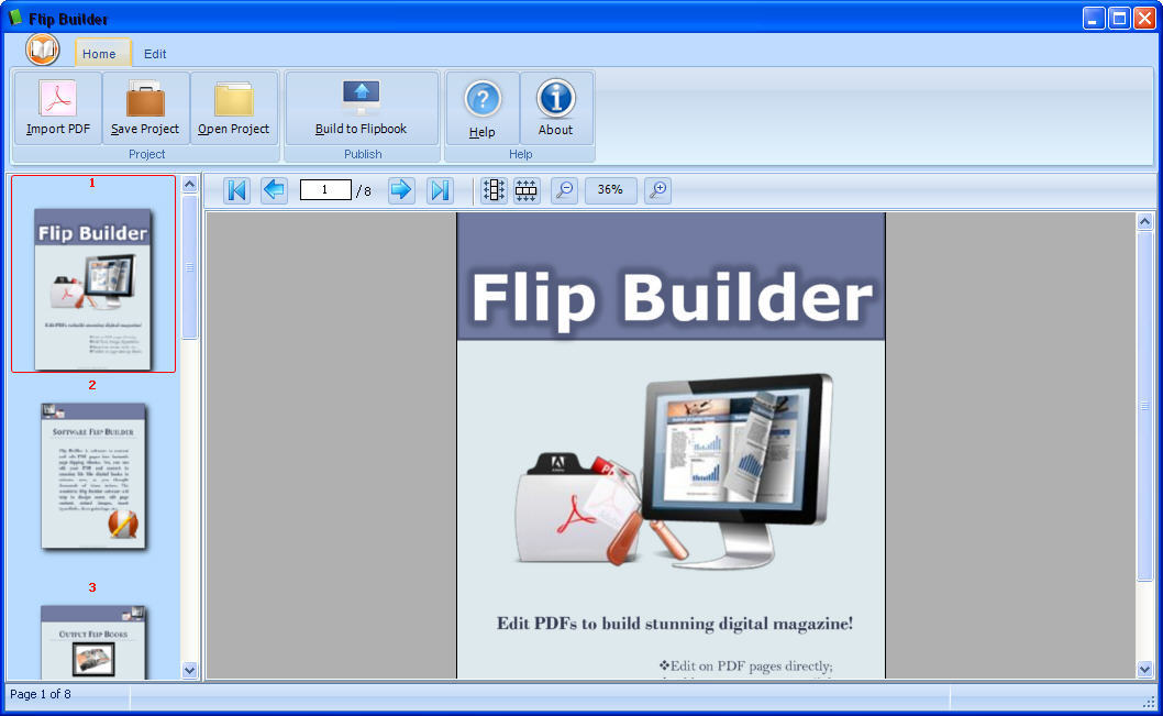 Flip Builder latest version Get best Windows software