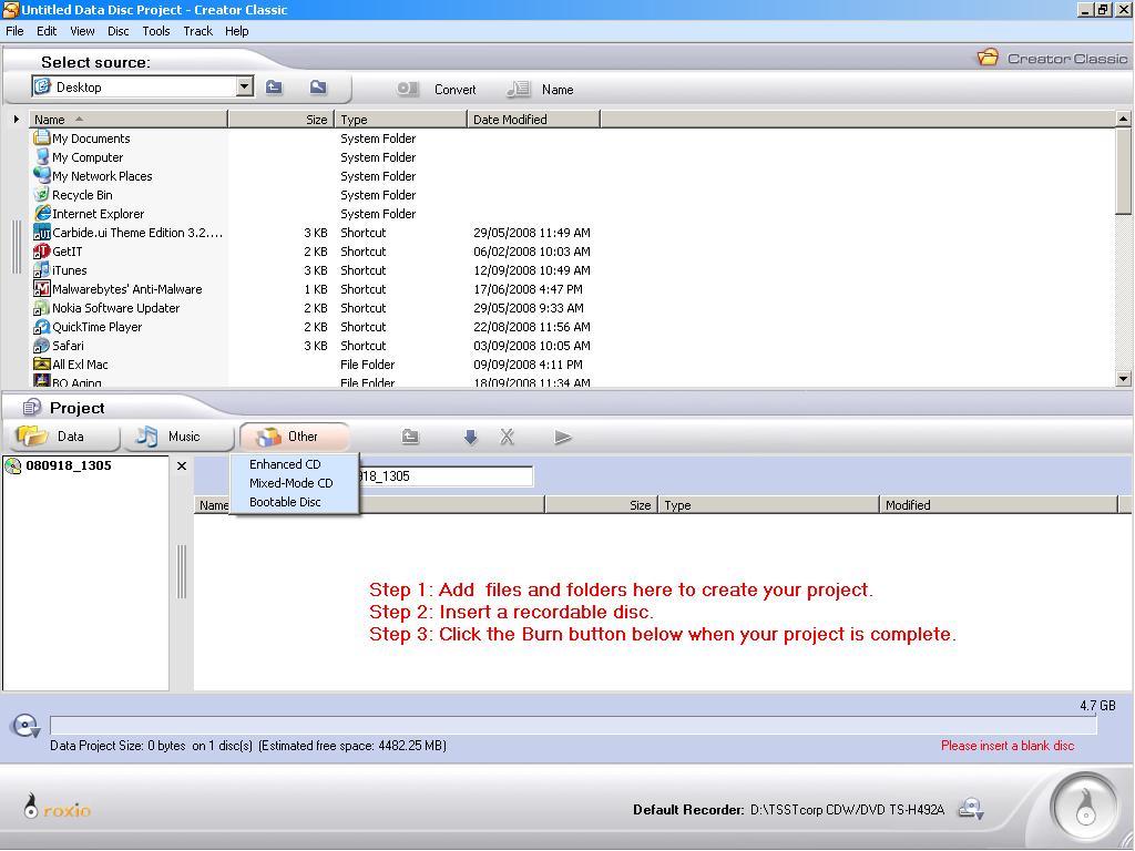 Easy CD Creator download for free SoftDeluxe