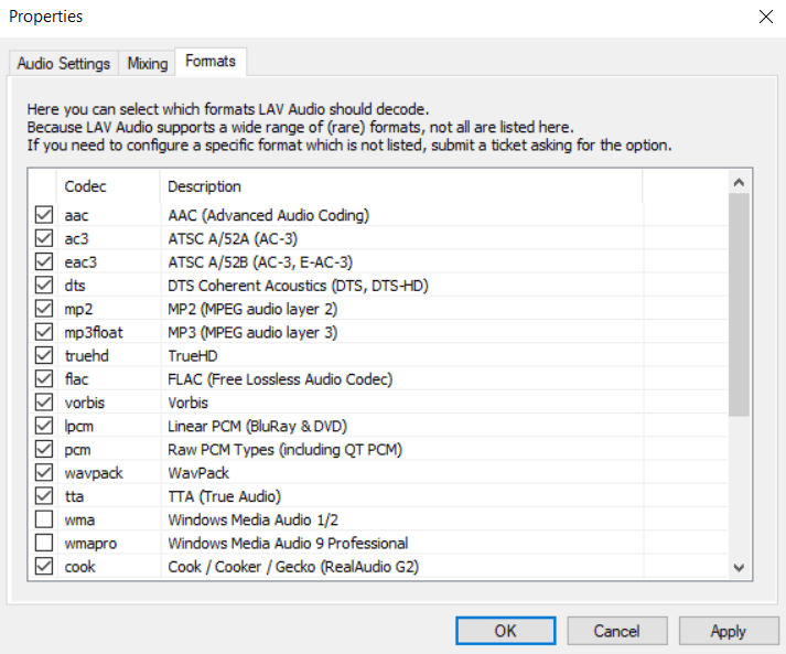 LAV Filters latest version Get best Windows software