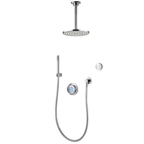 Digital Shower With Remote, Hand Shower & Fixed Head (GP). Aqualisa